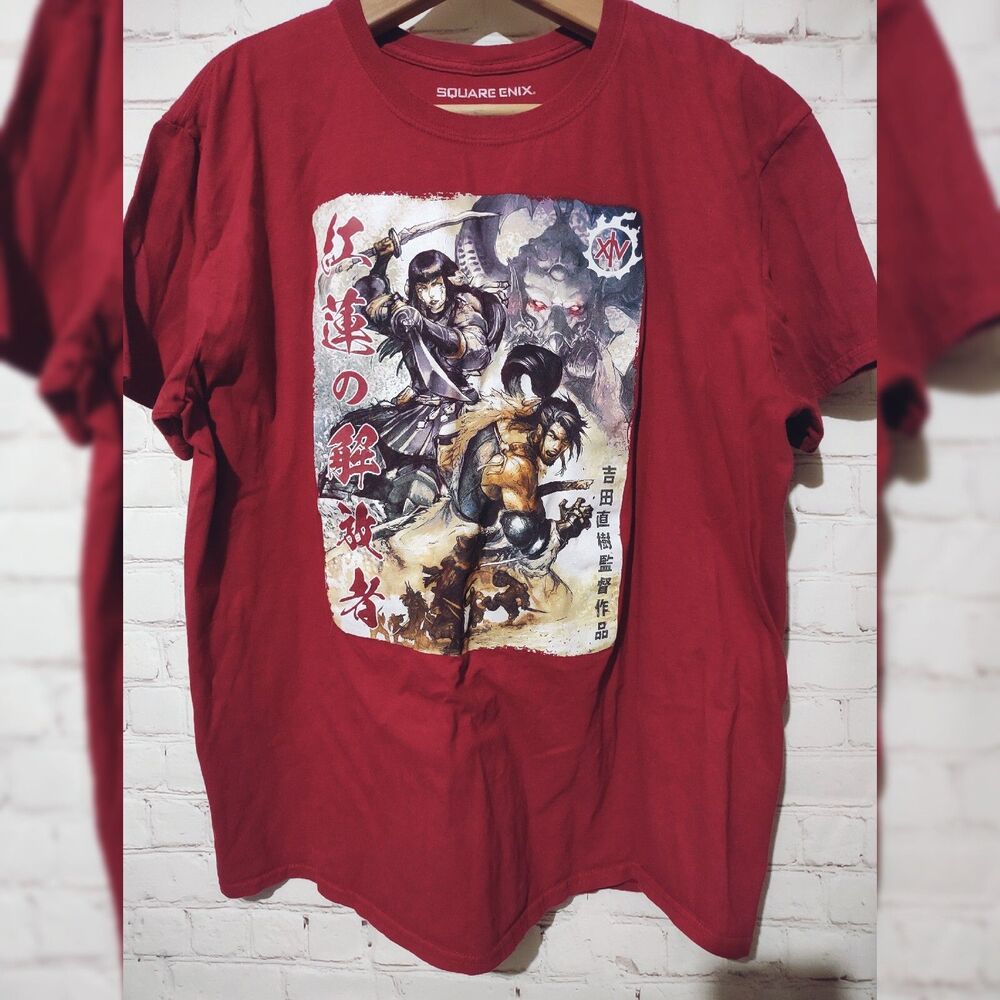 Final Fantasy 14 XiV final fantasy festival 2018 las Vegas t shirt rare🔥